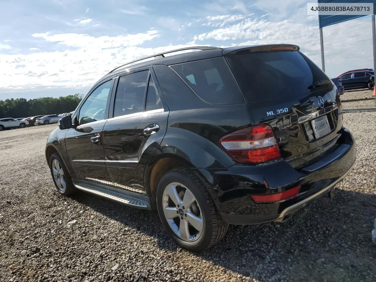 2011 Mercedes-Benz Ml 350 4Matic VIN: 4JGBB8GB3BA678713 Lot: 52899284