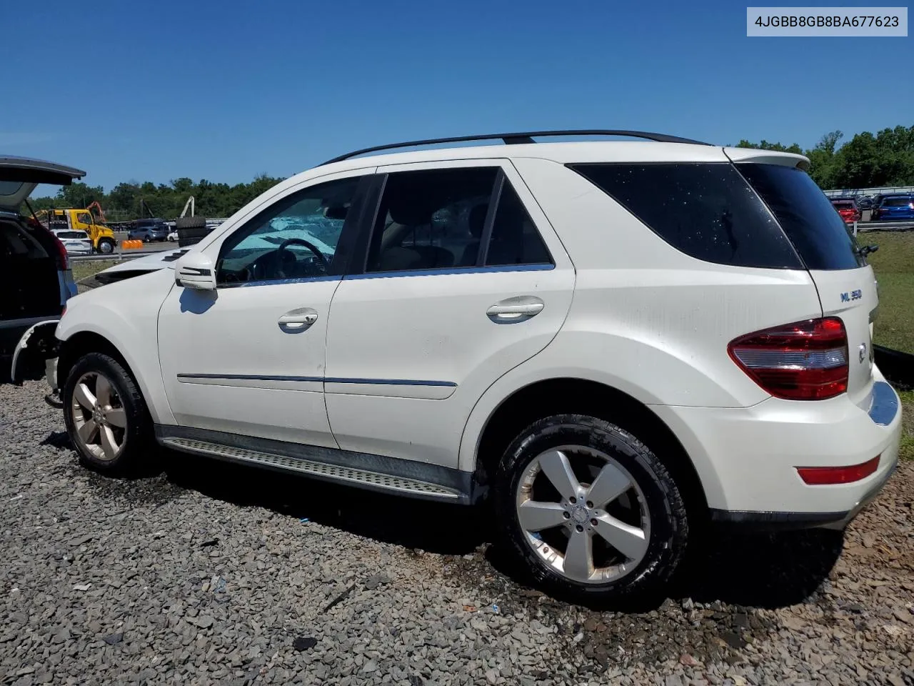 2011 Mercedes-Benz Ml 350 4Matic VIN: 4JGBB8GB8BA677623 Lot: 61077364