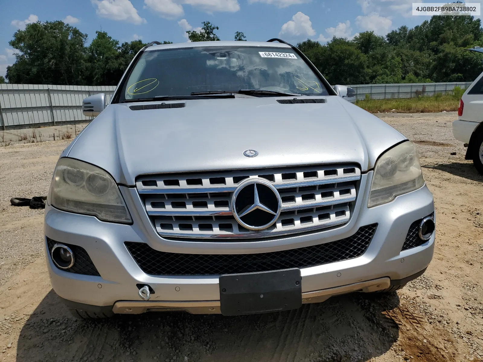 2011 Mercedes-Benz Ml 350 Bluetec VIN: 4JGBB2FB9BA738802 Lot: 68142324