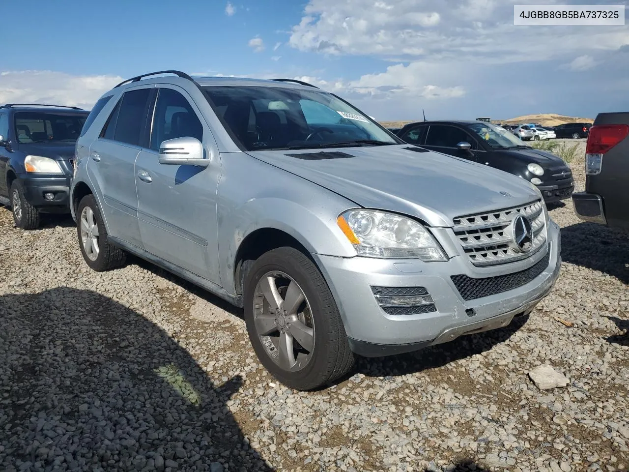 2011 Mercedes-Benz Ml 350 4Matic VIN: 4JGBB8GB5BA737325 Lot: 68325274