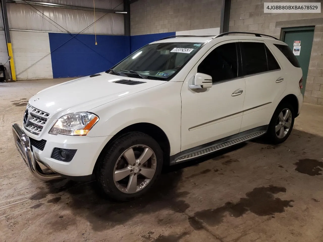 2011 Mercedes-Benz Ml 350 4Matic VIN: 4JGBB8GBXBA678529 Lot: 69552453