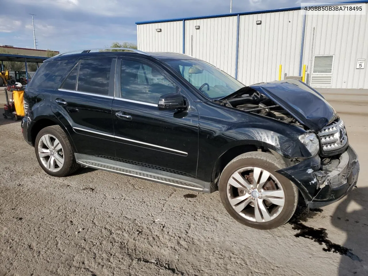 2011 Mercedes-Benz Ml 350 VIN: 4JGBB5GB3BA718495 Lot: 69806984