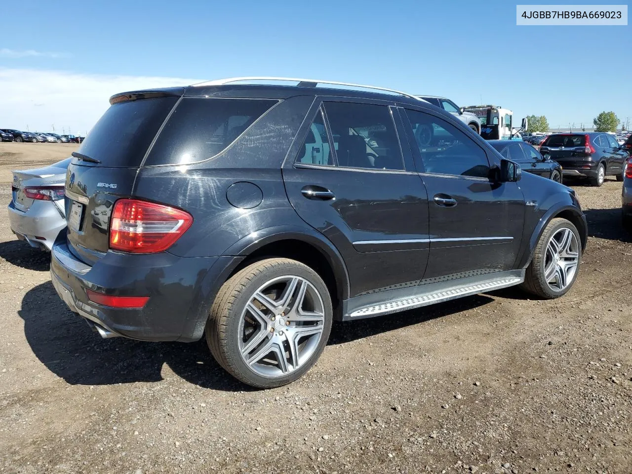 2011 Mercedes-Benz Ml 63 Amg VIN: 4JGBB7HB9BA669023 Lot: 69831514