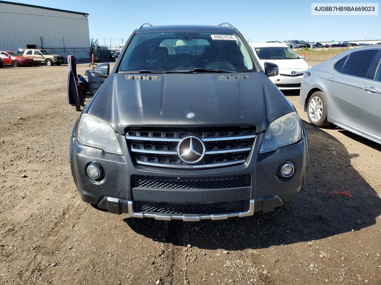 2011 Mercedes-Benz Ml 63 Amg VIN: 4JGBB7HB9BA669023 Lot: 69831514