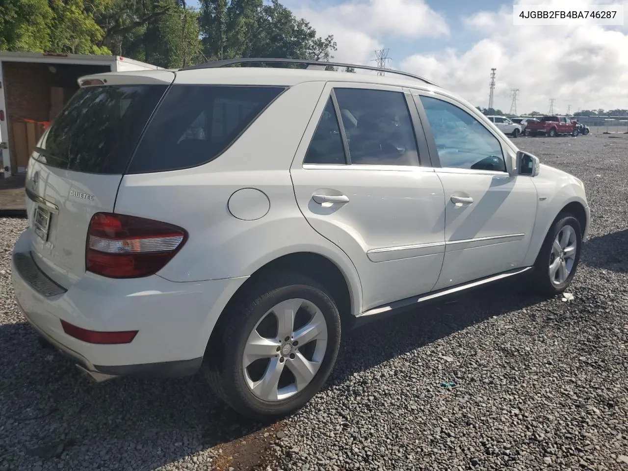 4JGBB2FB4BA746287 2011 Mercedes-Benz Ml 350 Bluetec 4Matic