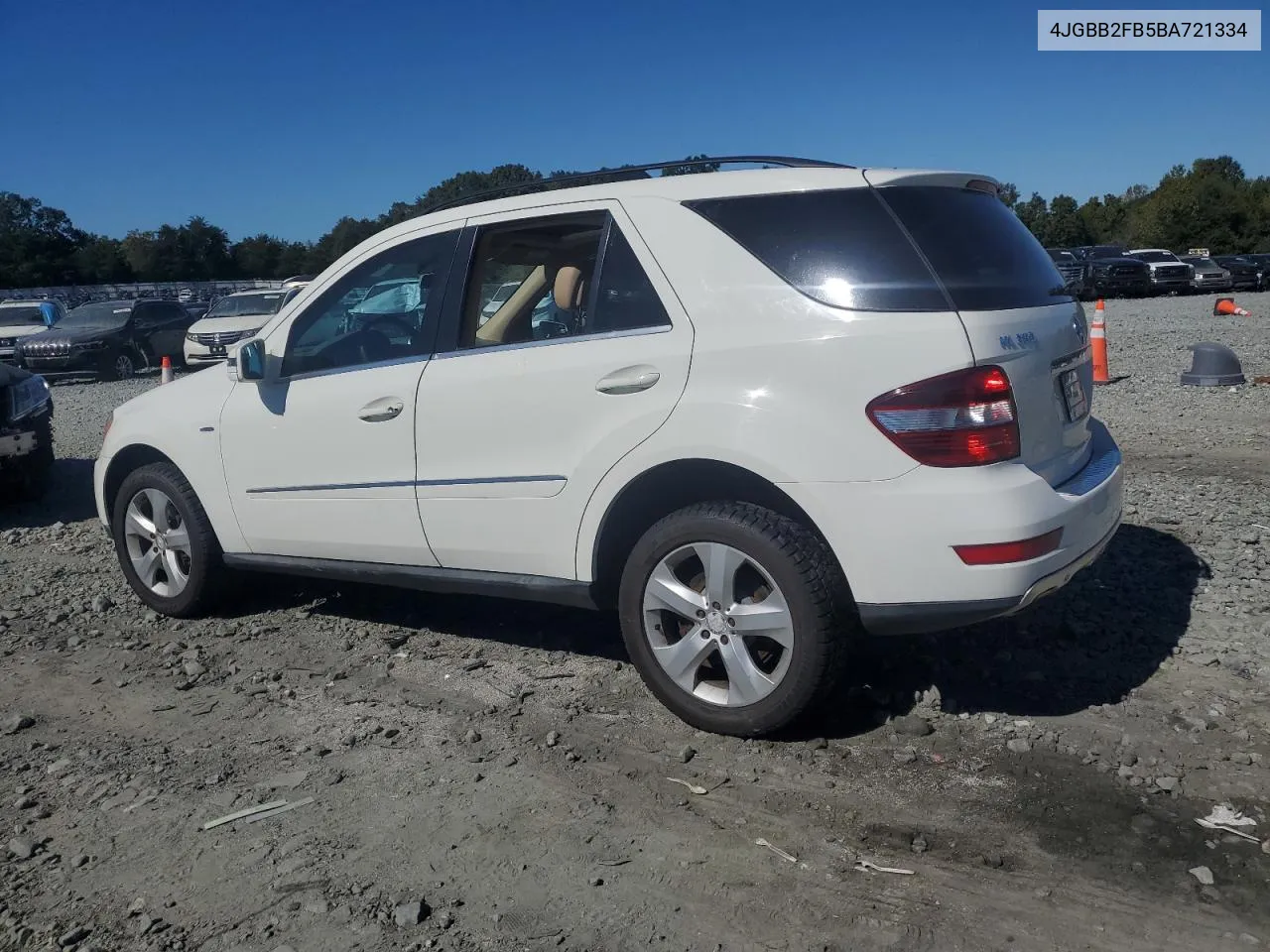 2011 Mercedes-Benz Ml 350 Bluetec VIN: 4JGBB2FB5BA721334 Lot: 73773184