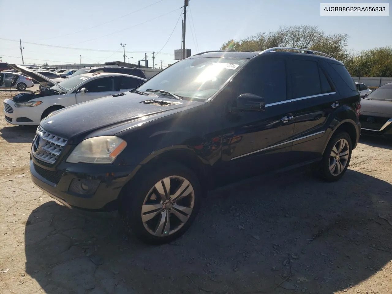 2011 Mercedes-Benz Ml 350 4Matic VIN: 4JGBB8GB2BA656833 Lot: 73879474