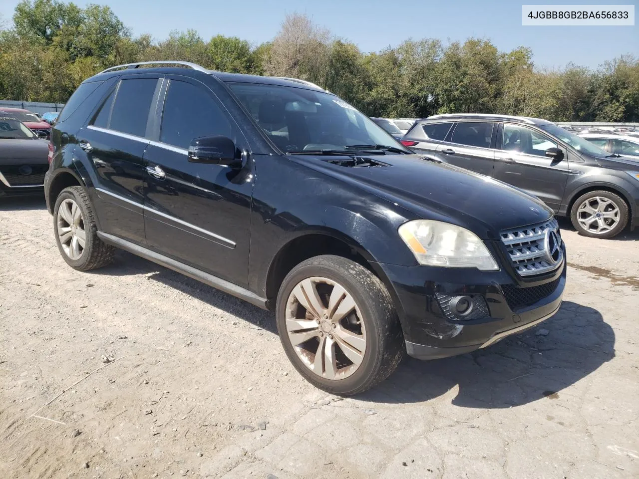 2011 Mercedes-Benz Ml 350 4Matic VIN: 4JGBB8GB2BA656833 Lot: 73879474