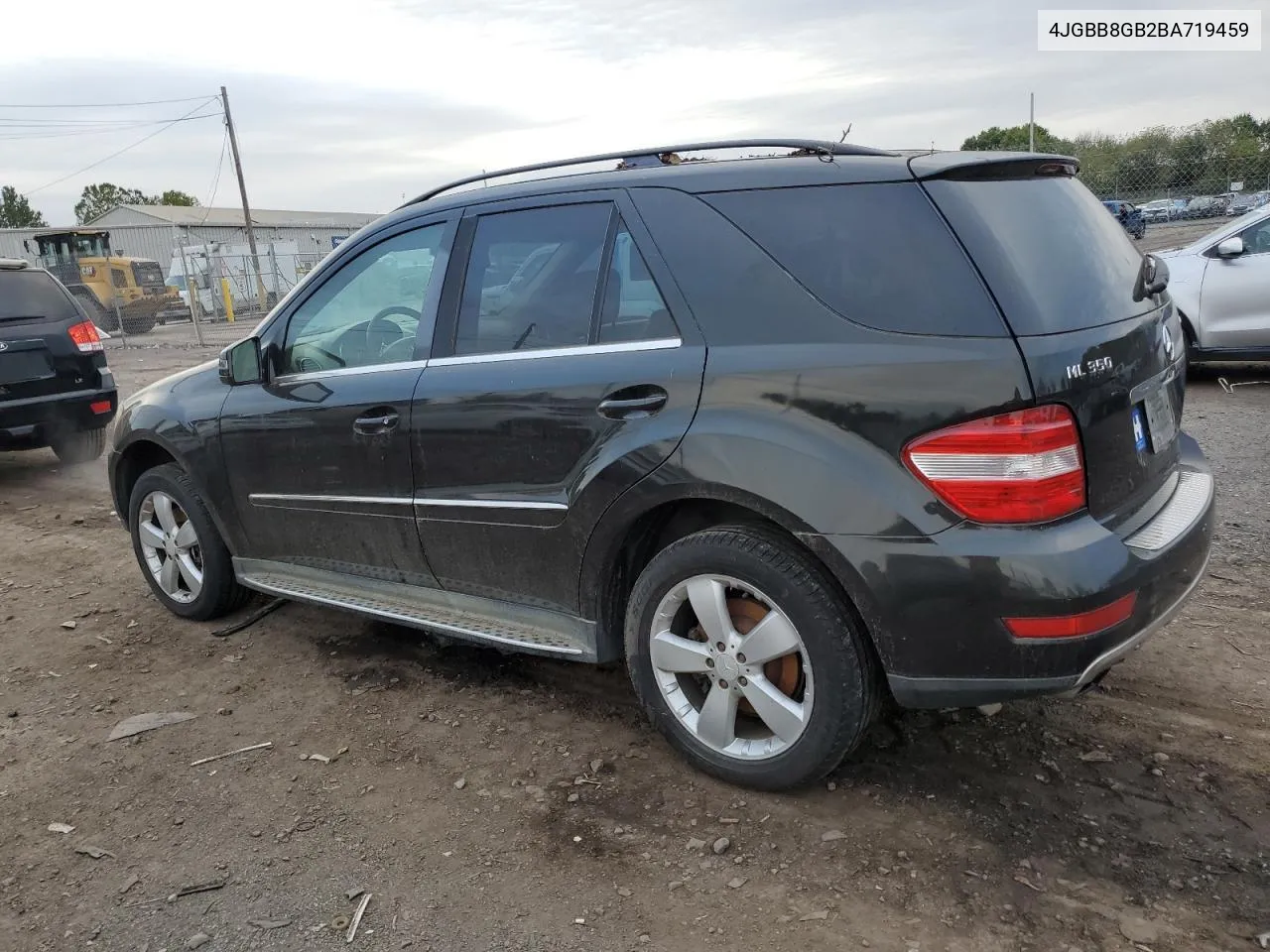 2011 Mercedes-Benz Ml 350 4Matic VIN: 4JGBB8GB2BA719459 Lot: 74301144