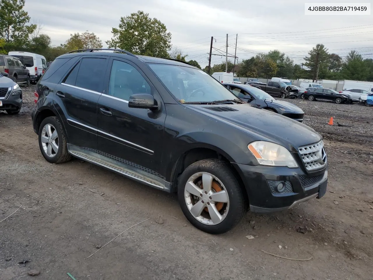 2011 Mercedes-Benz Ml 350 4Matic VIN: 4JGBB8GB2BA719459 Lot: 74301144