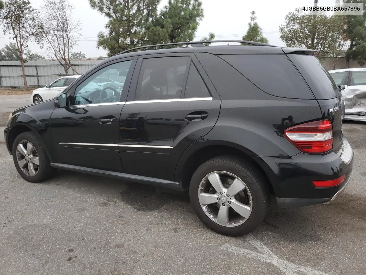 2011 Mercedes-Benz Ml 350 VIN: 4JGBB5GB0BA657896 Lot: 74527484