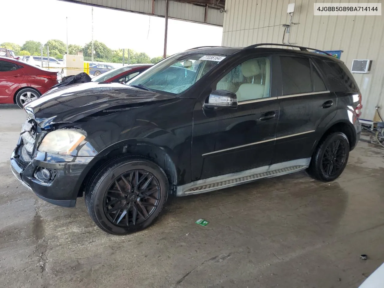 2011 Mercedes-Benz Ml 350 VIN: 4JGBB5GB9BA714144 Lot: 77036164