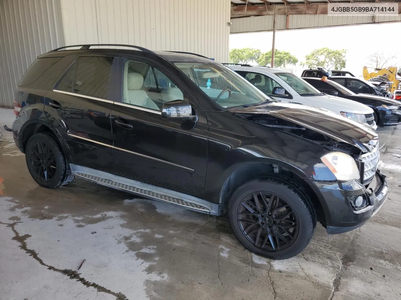 2011 Mercedes-Benz Ml 350 VIN: 4JGBB5GB9BA714144 Lot: 77036164