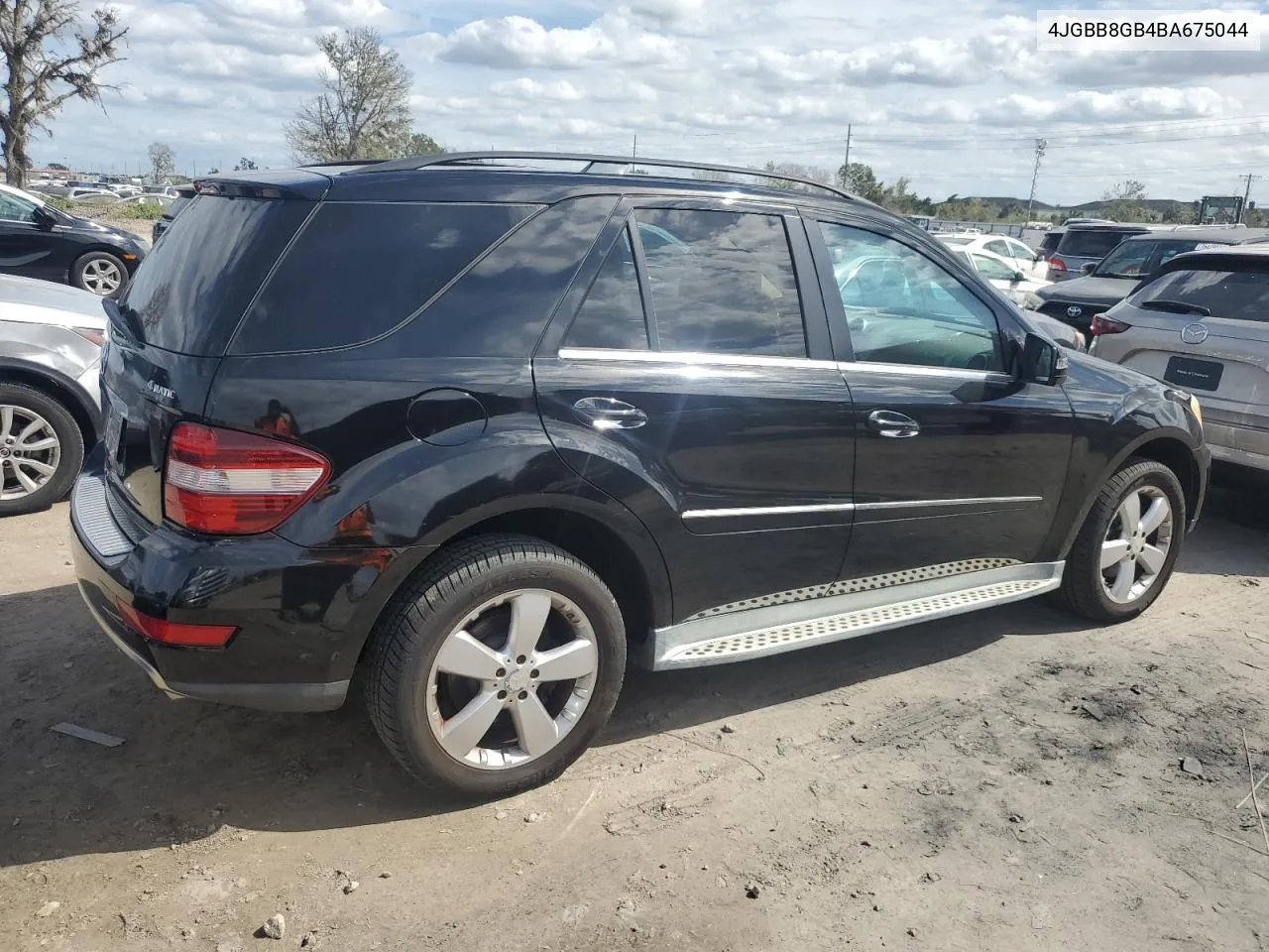 2011 Mercedes-Benz Ml 350 4Matic VIN: 4JGBB8GB4BA675044 Lot: 77040674