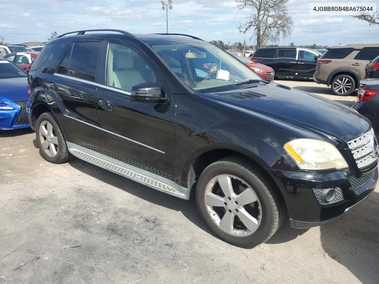 2011 Mercedes-Benz Ml 350 4Matic VIN: 4JGBB8GB4BA675044 Lot: 77040674