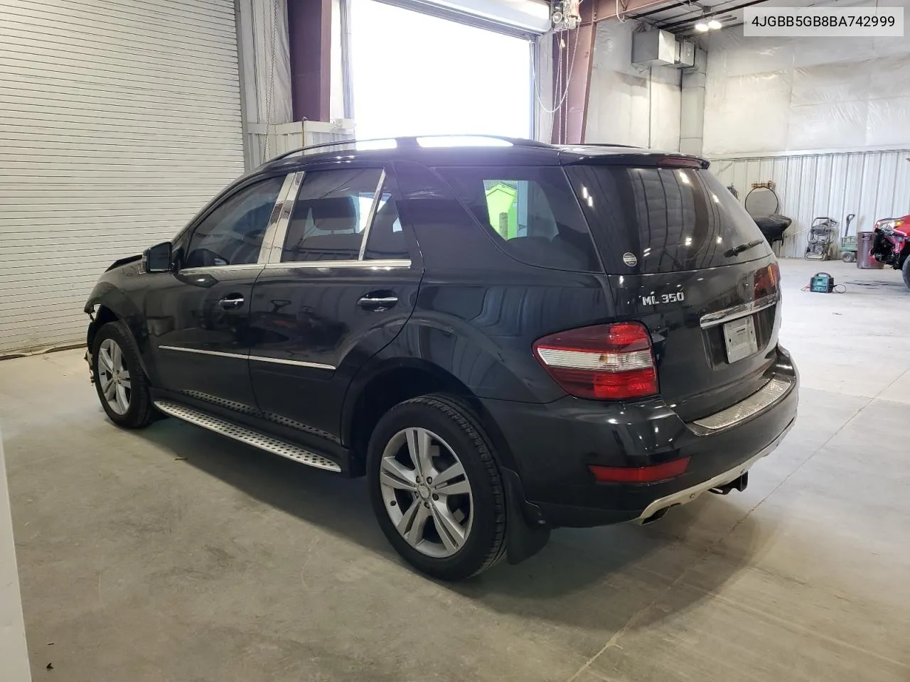 2011 Mercedes-Benz Ml 350 VIN: 4JGBB5GB8BA742999 Lot: 77411344