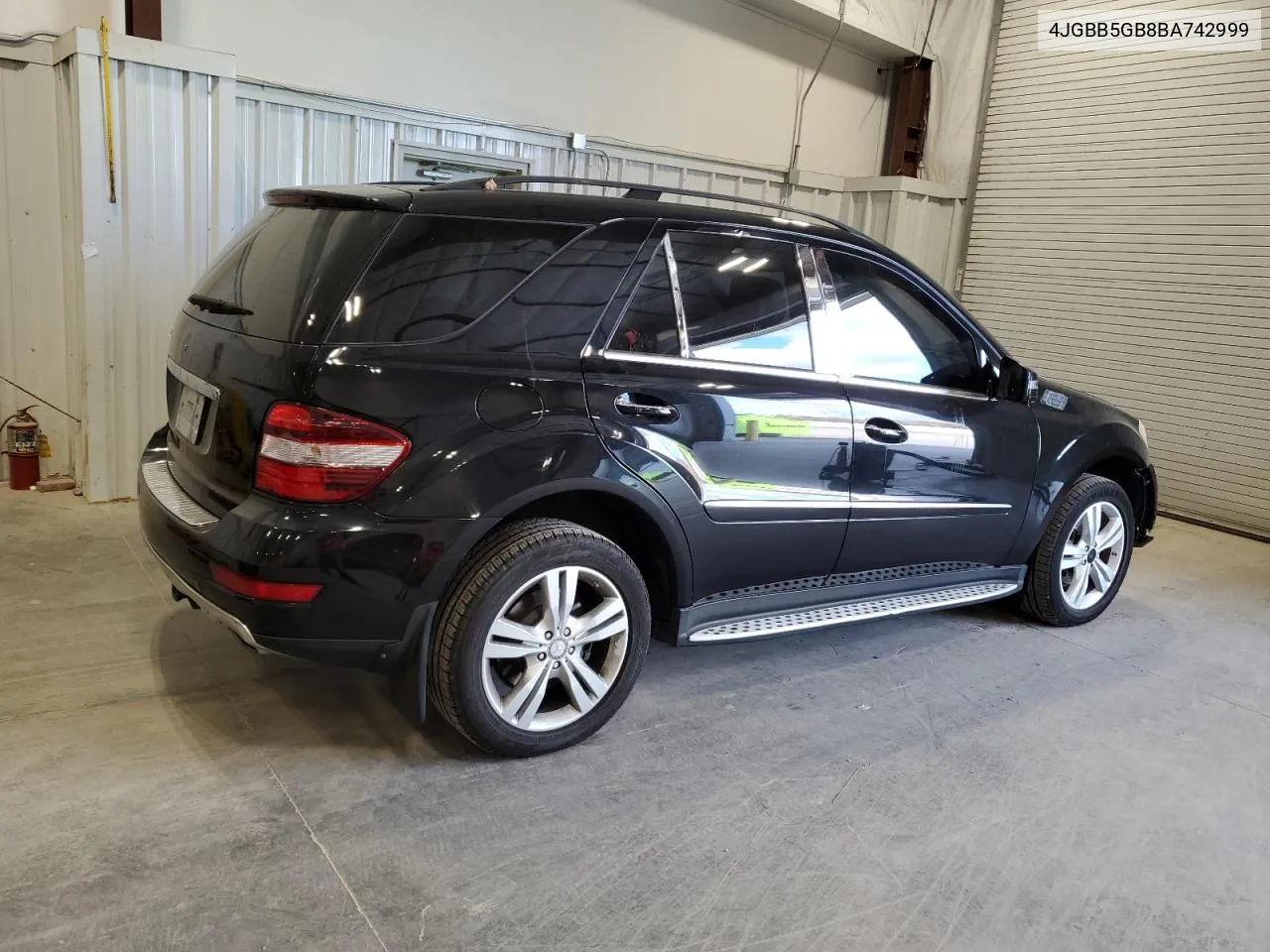 2011 Mercedes-Benz Ml 350 VIN: 4JGBB5GB8BA742999 Lot: 77411344