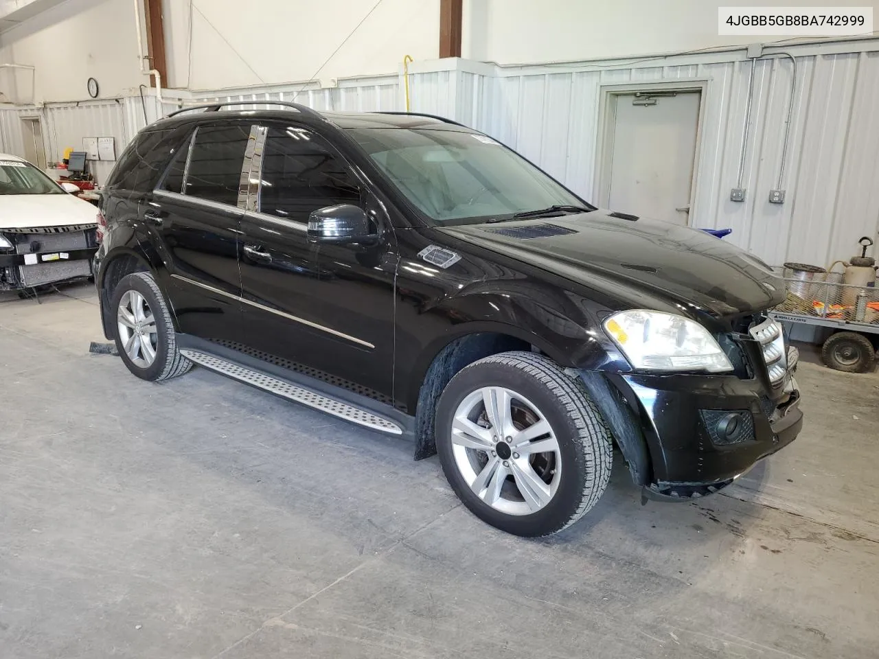 2011 Mercedes-Benz Ml 350 VIN: 4JGBB5GB8BA742999 Lot: 77411344