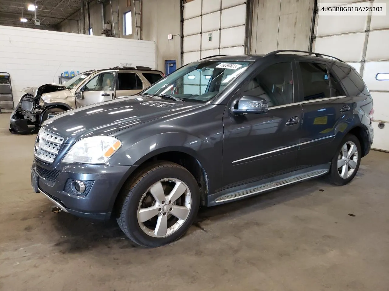 2011 Mercedes-Benz Ml 350 4Matic VIN: 4JGBB8GB1BA725303 Lot: 79280834