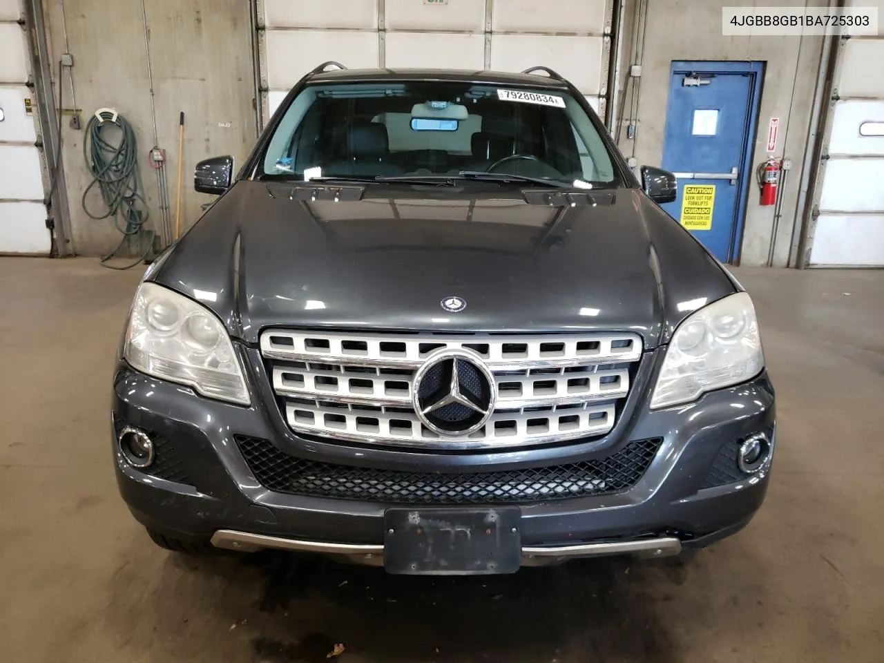 2011 Mercedes-Benz Ml 350 4Matic VIN: 4JGBB8GB1BA725303 Lot: 79280834