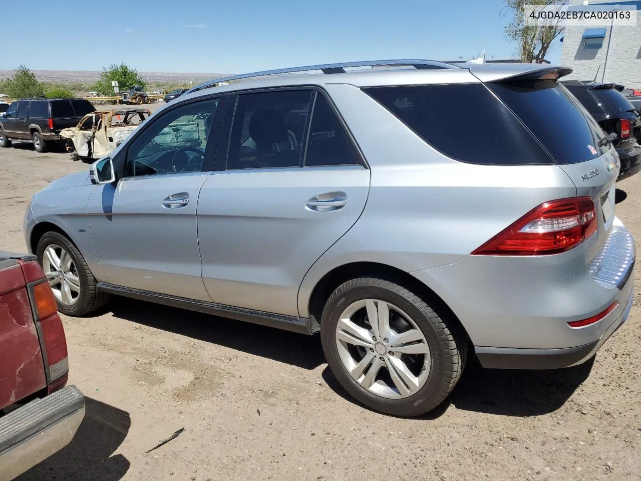 2012 Mercedes-Benz Ml 350 Bluetec VIN: 4JGDA2EB7CA020163 Lot: 50907164