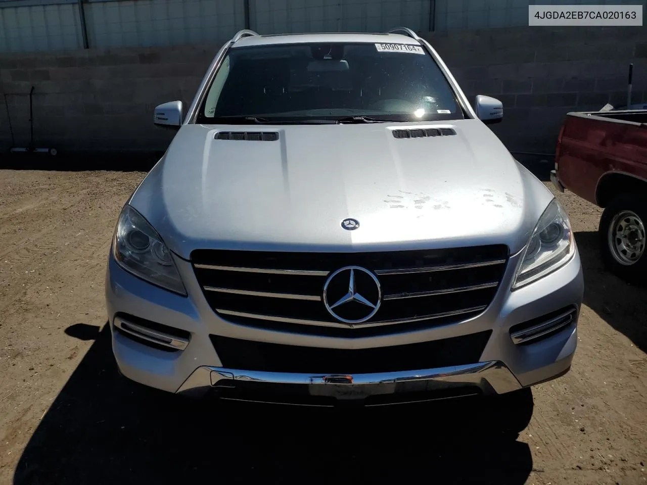 2012 Mercedes-Benz Ml 350 Bluetec VIN: 4JGDA2EB7CA020163 Lot: 50907164