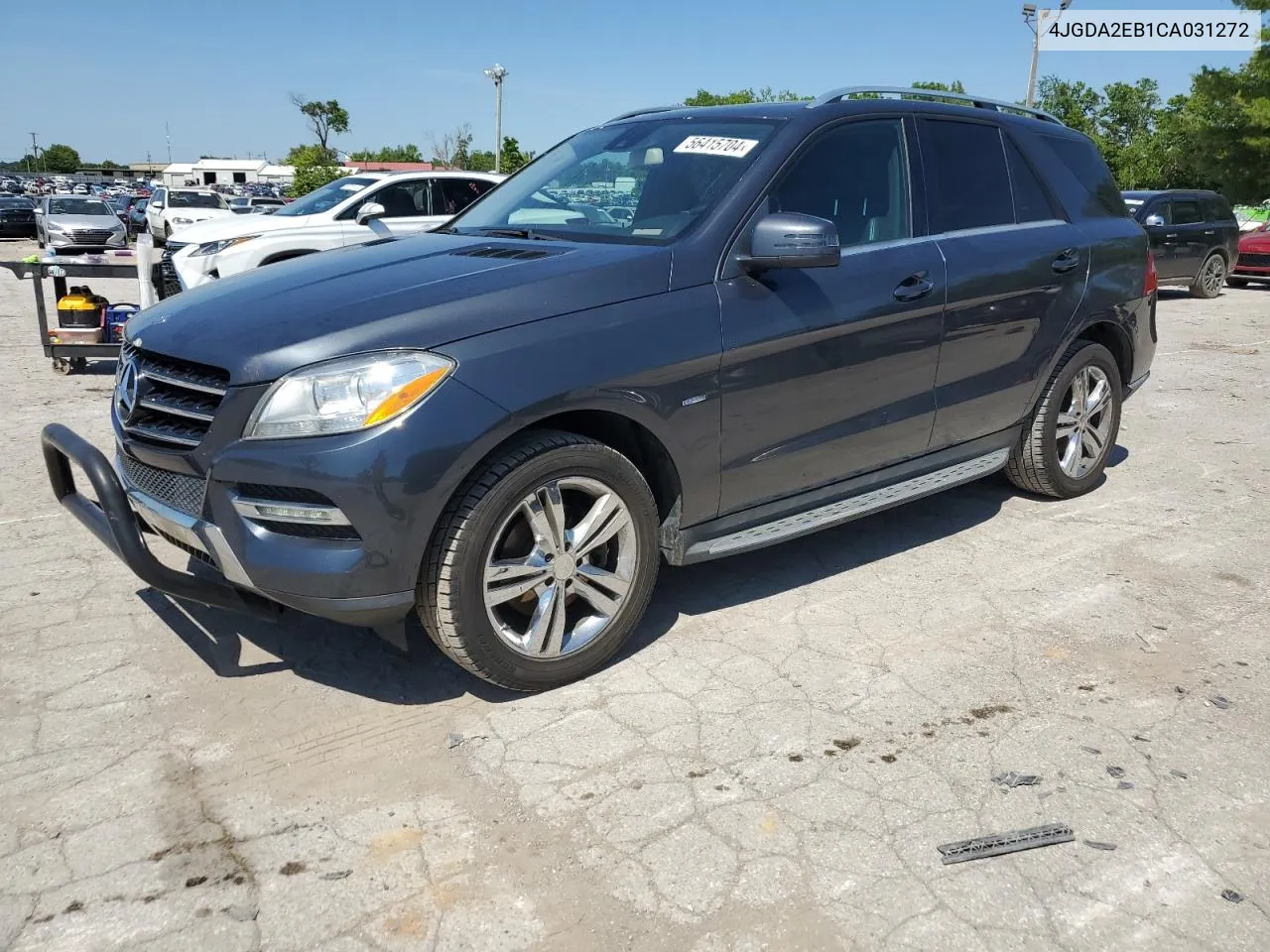 2012 Mercedes-Benz Ml 350 Bluetec VIN: 4JGDA2EB1CA031272 Lot: 56415704