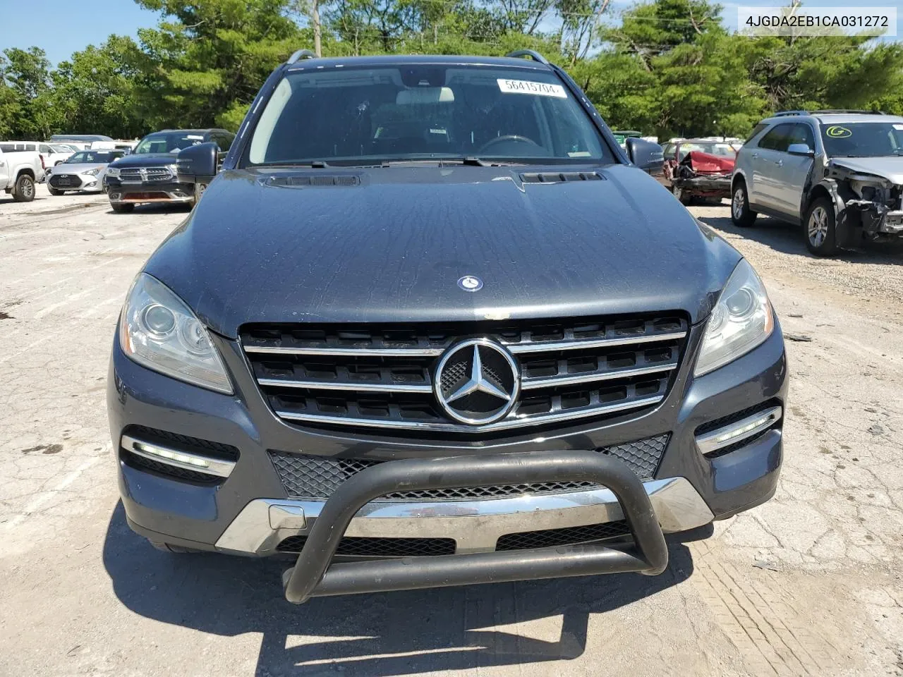 2012 Mercedes-Benz Ml 350 Bluetec VIN: 4JGDA2EB1CA031272 Lot: 56415704