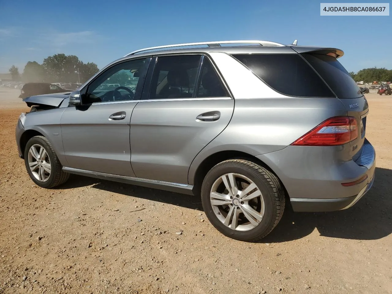 2012 Mercedes-Benz Ml 350 4Matic VIN: 4JGDA5HB8CA086637 Lot: 61498524