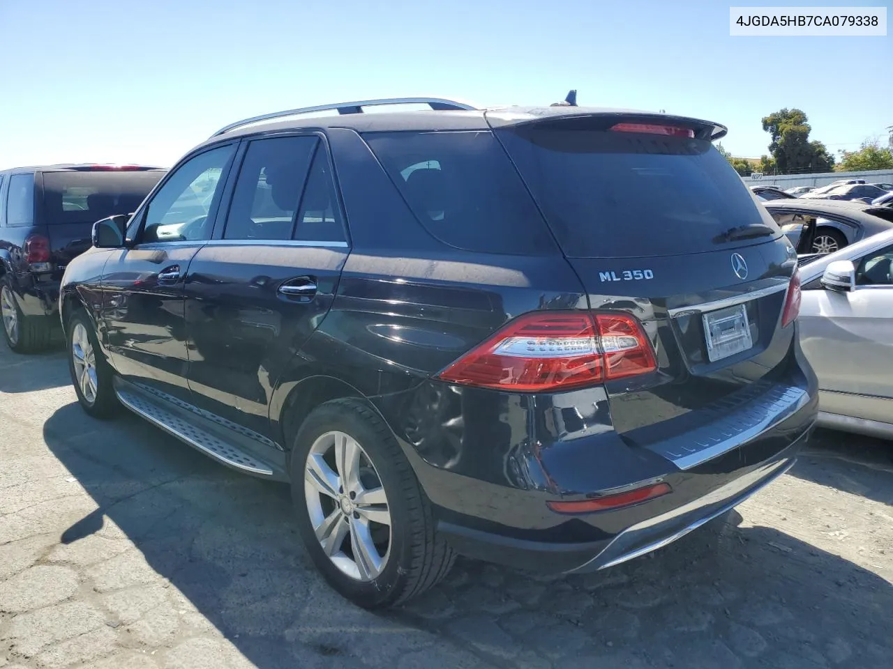 2012 Mercedes-Benz Ml 350 4Matic VIN: 4JGDA5HB7CA079338 Lot: 64124564