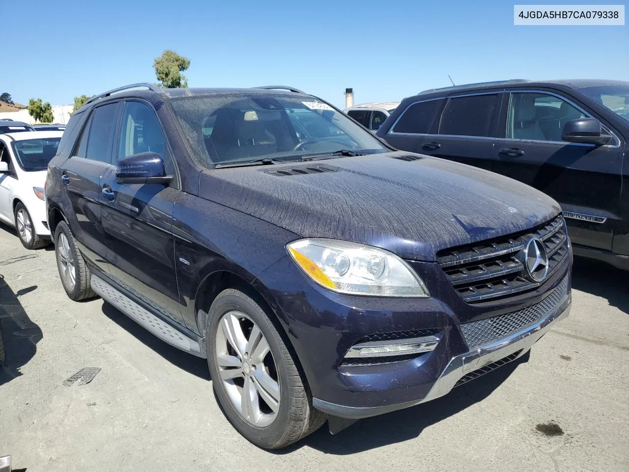 2012 Mercedes-Benz Ml 350 4Matic VIN: 4JGDA5HB7CA079338 Lot: 64124564