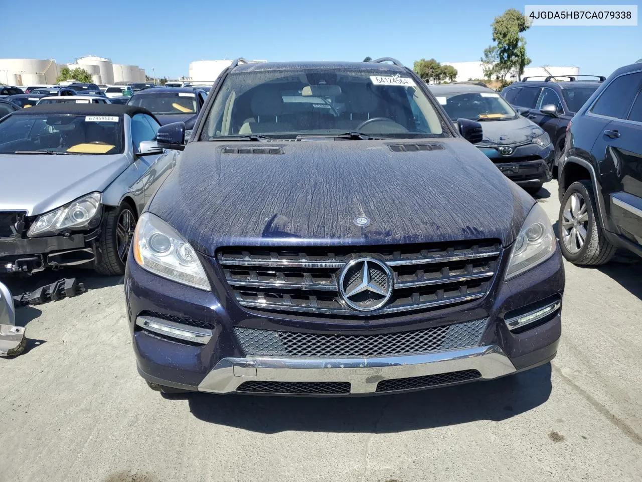 2012 Mercedes-Benz Ml 350 4Matic VIN: 4JGDA5HB7CA079338 Lot: 64124564