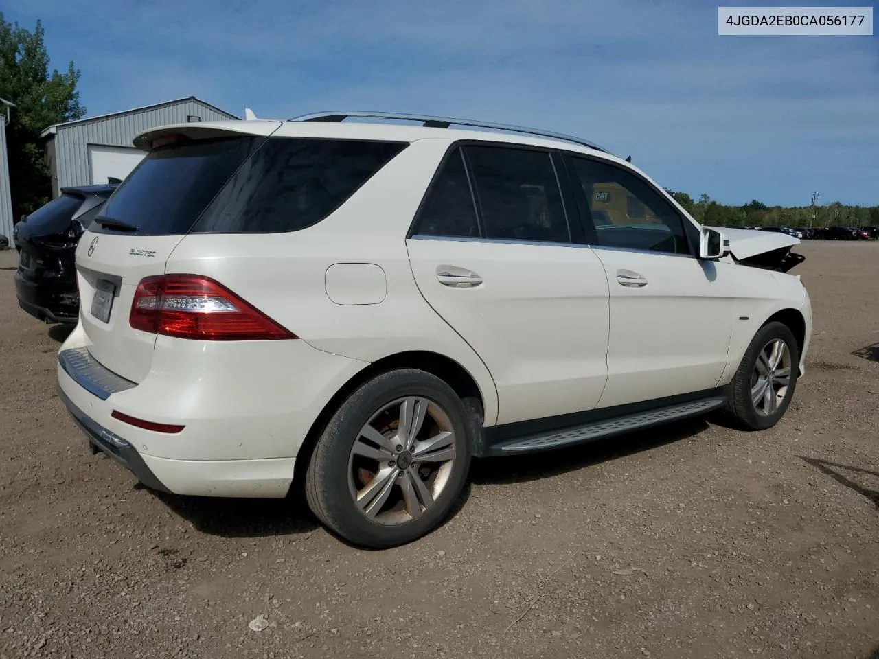 2012 Mercedes-Benz Ml 350 Bluetec VIN: 4JGDA2EB0CA056177 Lot: 65490164