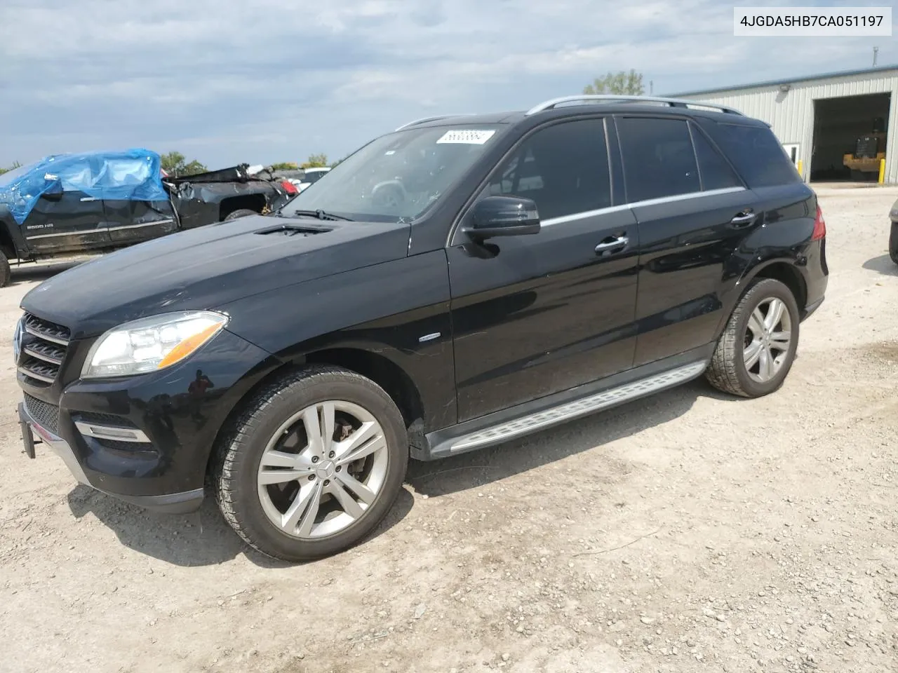 2012 Mercedes-Benz Ml 350 4Matic VIN: 4JGDA5HB7CA051197 Lot: 66303864