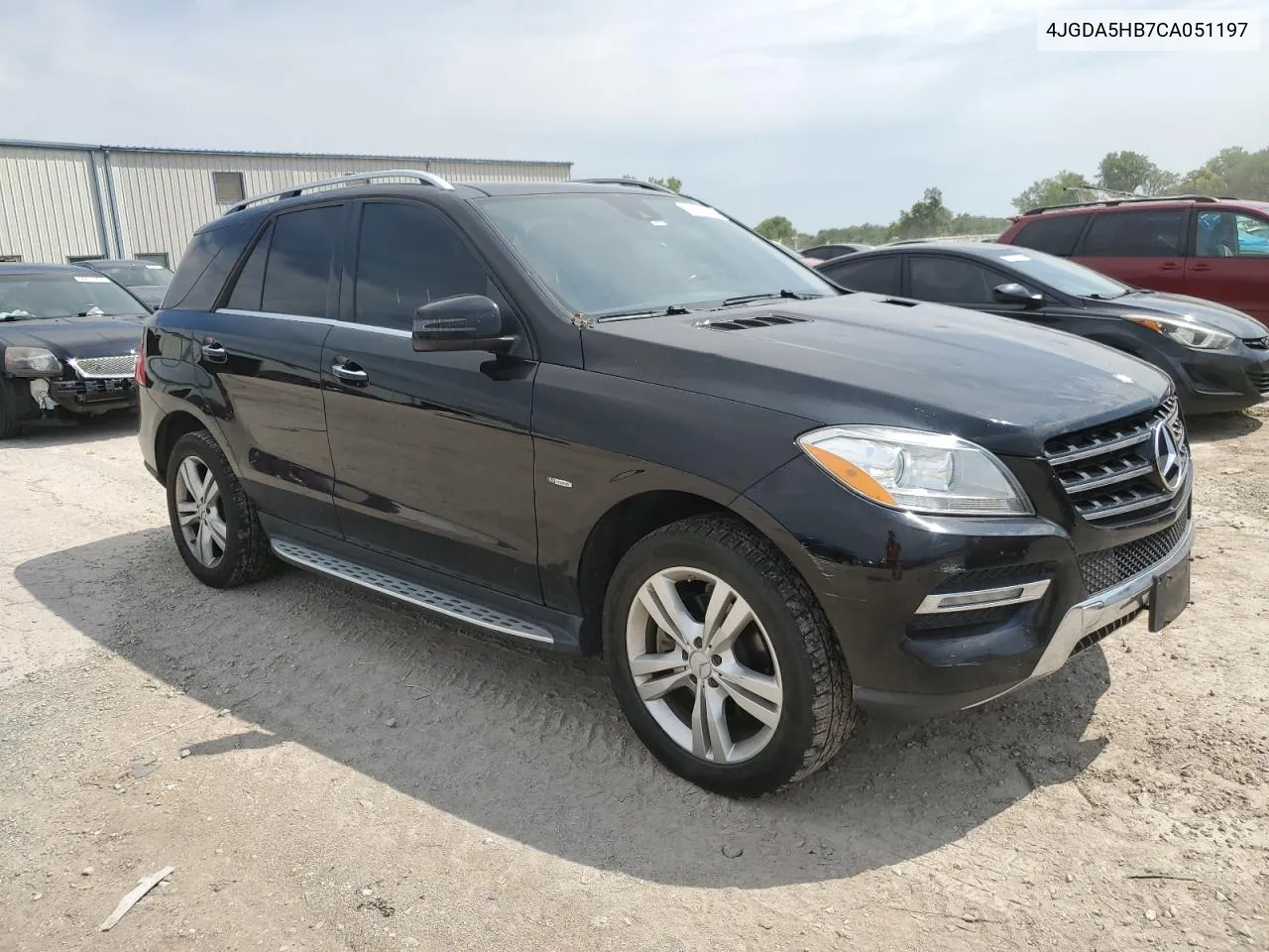 2012 Mercedes-Benz Ml 350 4Matic VIN: 4JGDA5HB7CA051197 Lot: 66303864