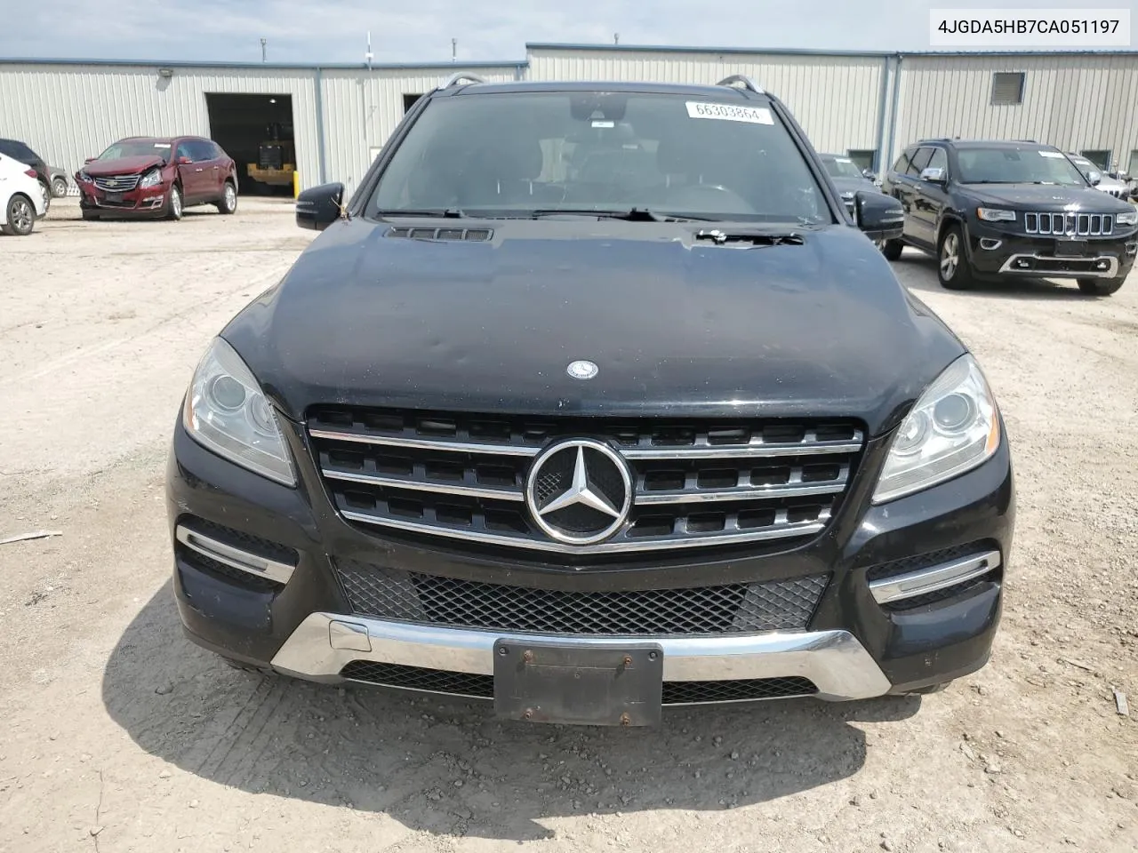 2012 Mercedes-Benz Ml 350 4Matic VIN: 4JGDA5HB7CA051197 Lot: 66303864