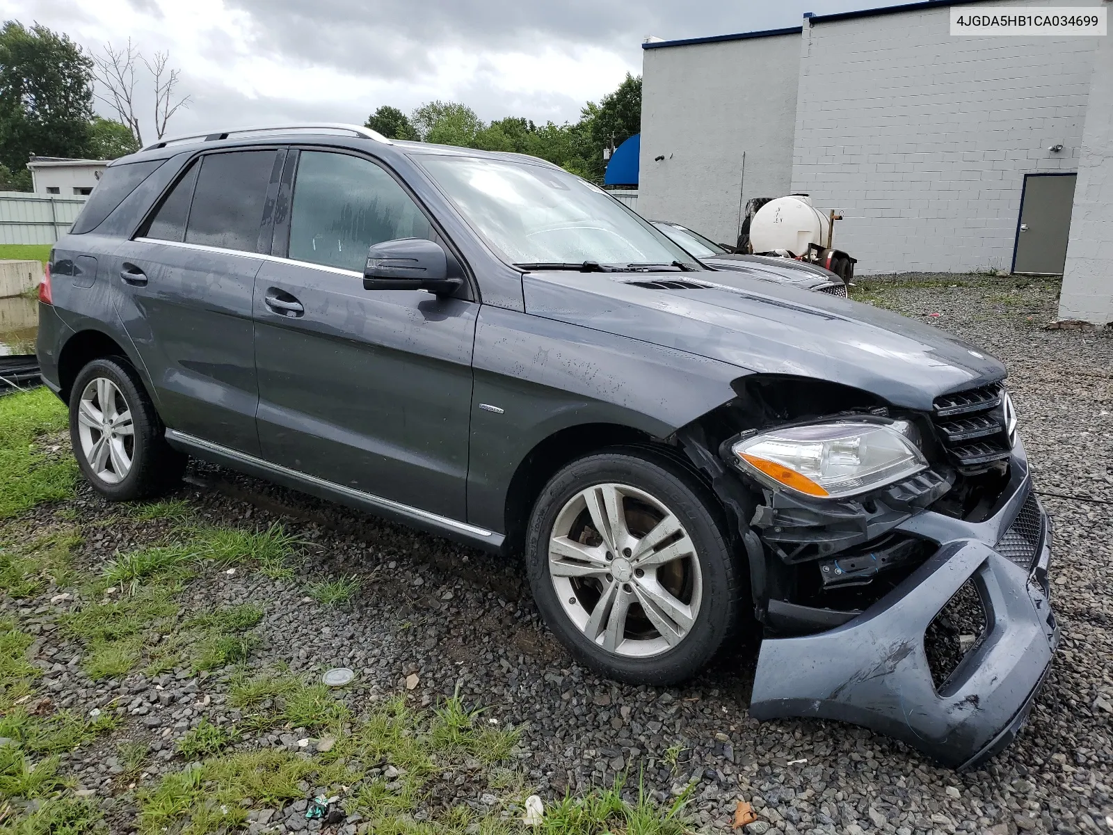 2012 Mercedes-Benz Ml 350 4Matic VIN: 4JGDA5HB1CA034699 Lot: 66691664