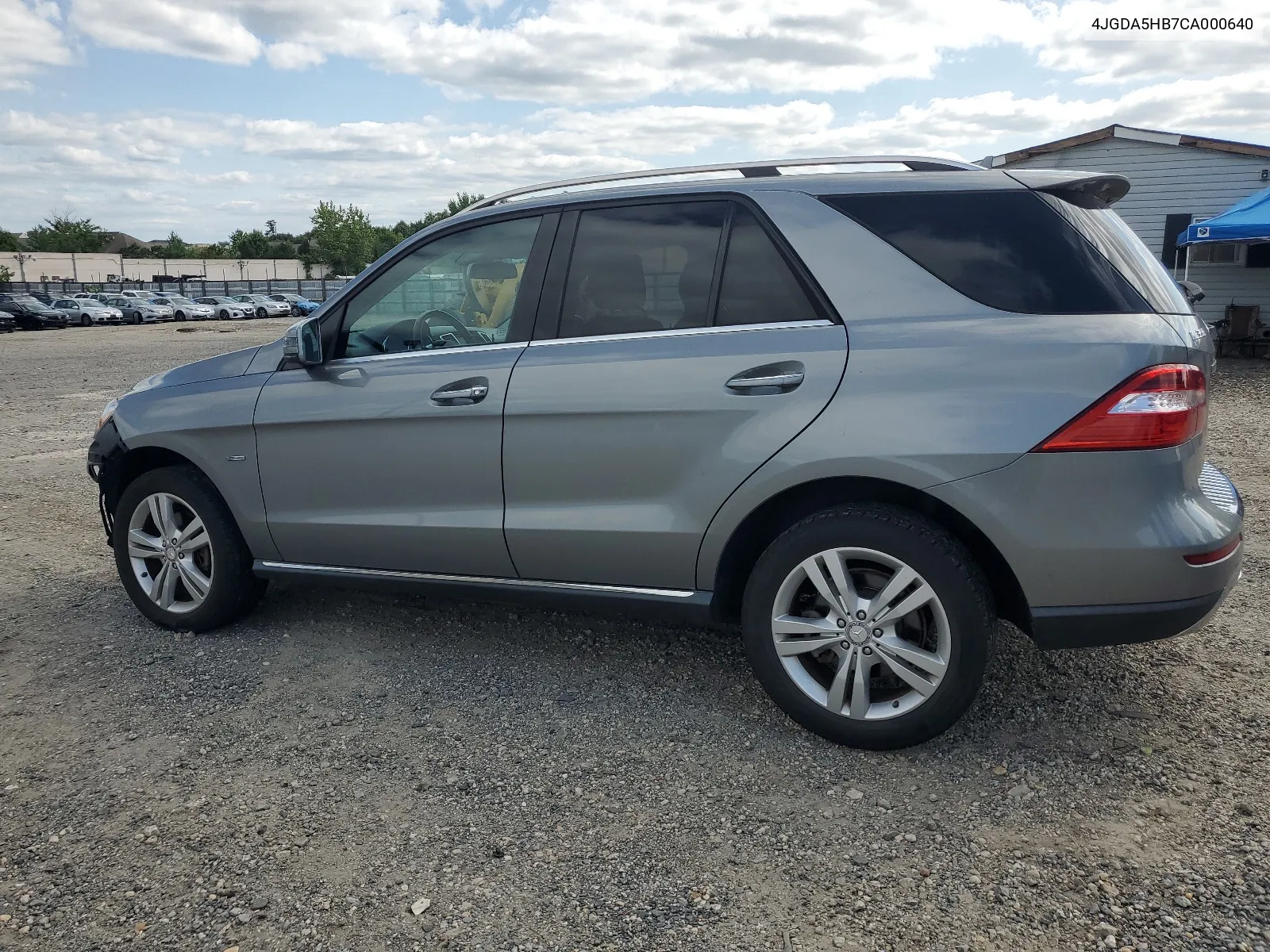 2012 Mercedes-Benz Ml 350 4Matic VIN: 4JGDA5HB7CA000640 Lot: 66917054