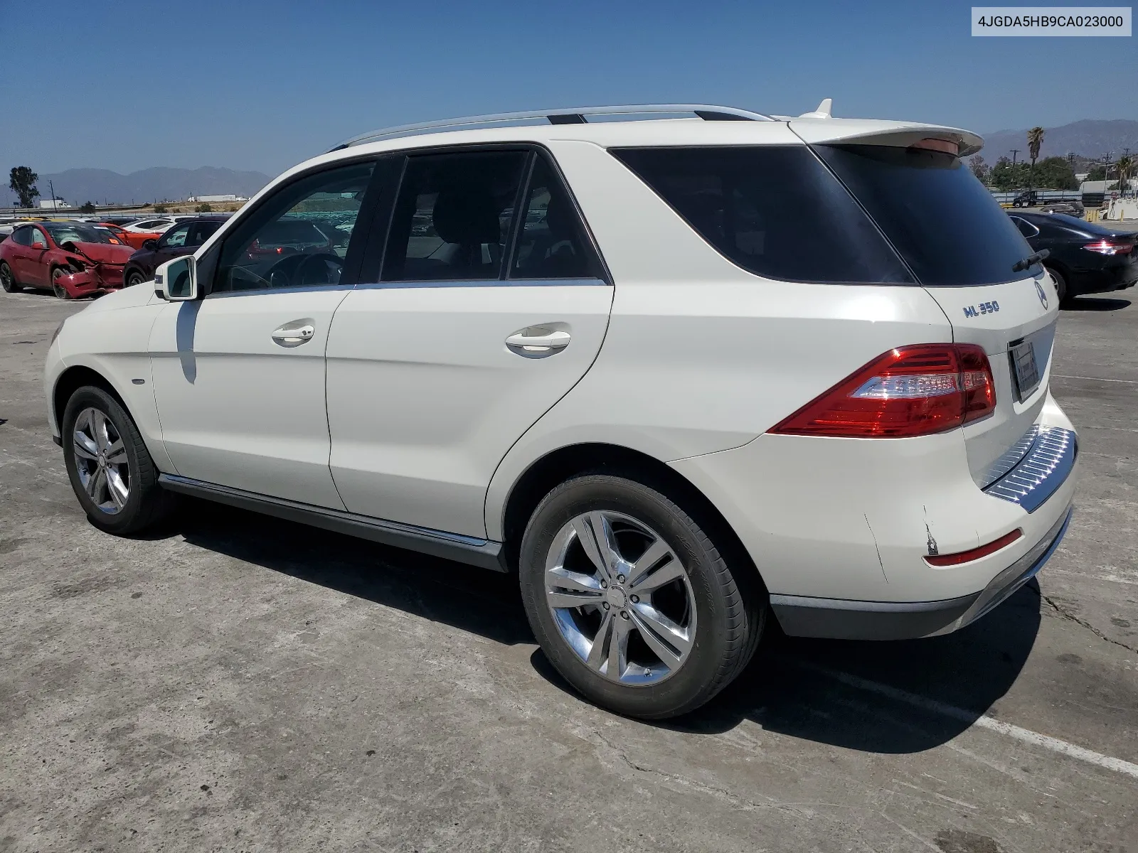 2012 Mercedes-Benz Ml 350 4Matic VIN: 4JGDA5HB9CA023000 Lot: 67294594