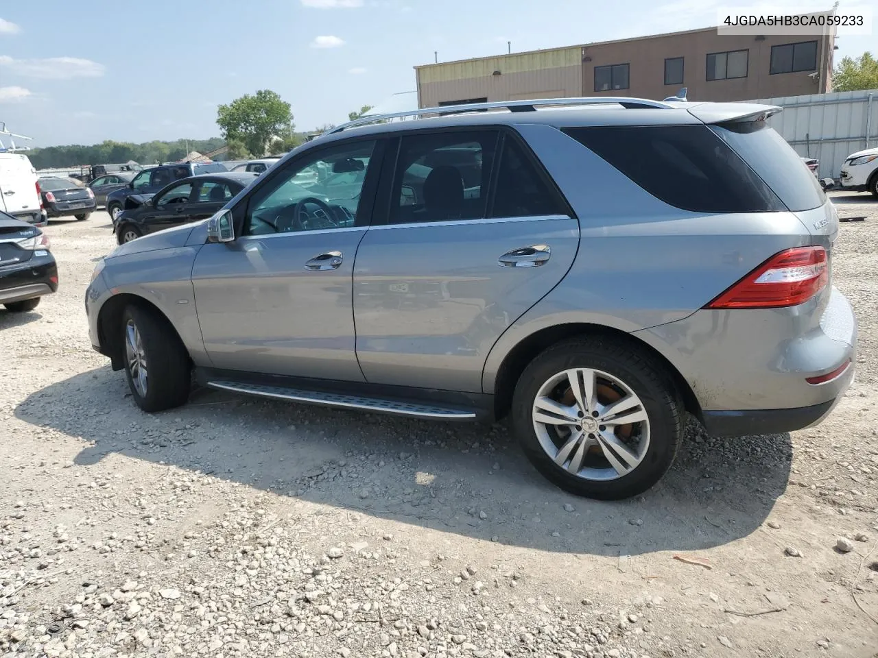 2012 Mercedes-Benz Ml 350 4Matic VIN: 4JGDA5HB3CA059233 Lot: 67964344