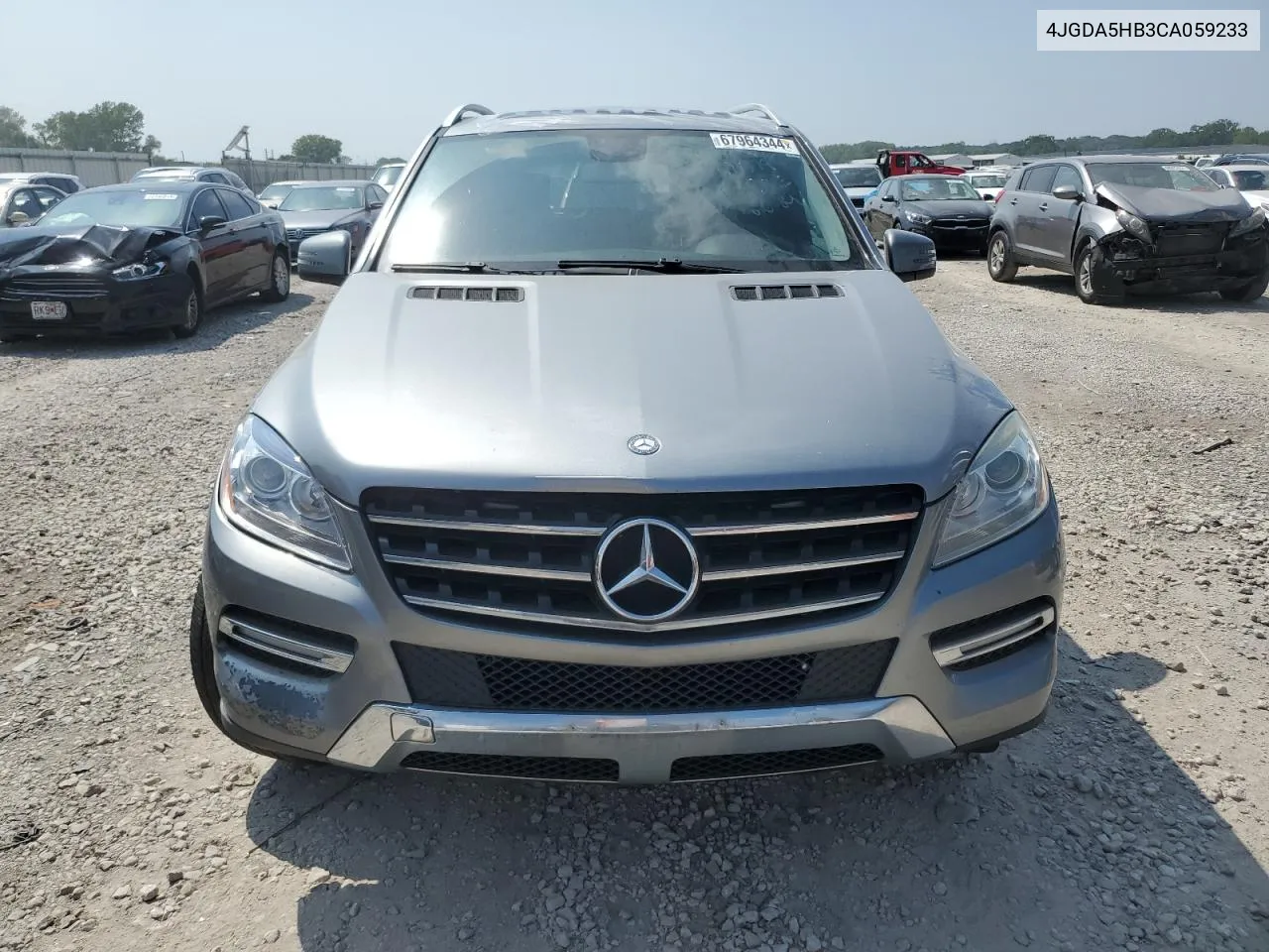 2012 Mercedes-Benz Ml 350 4Matic VIN: 4JGDA5HB3CA059233 Lot: 67964344