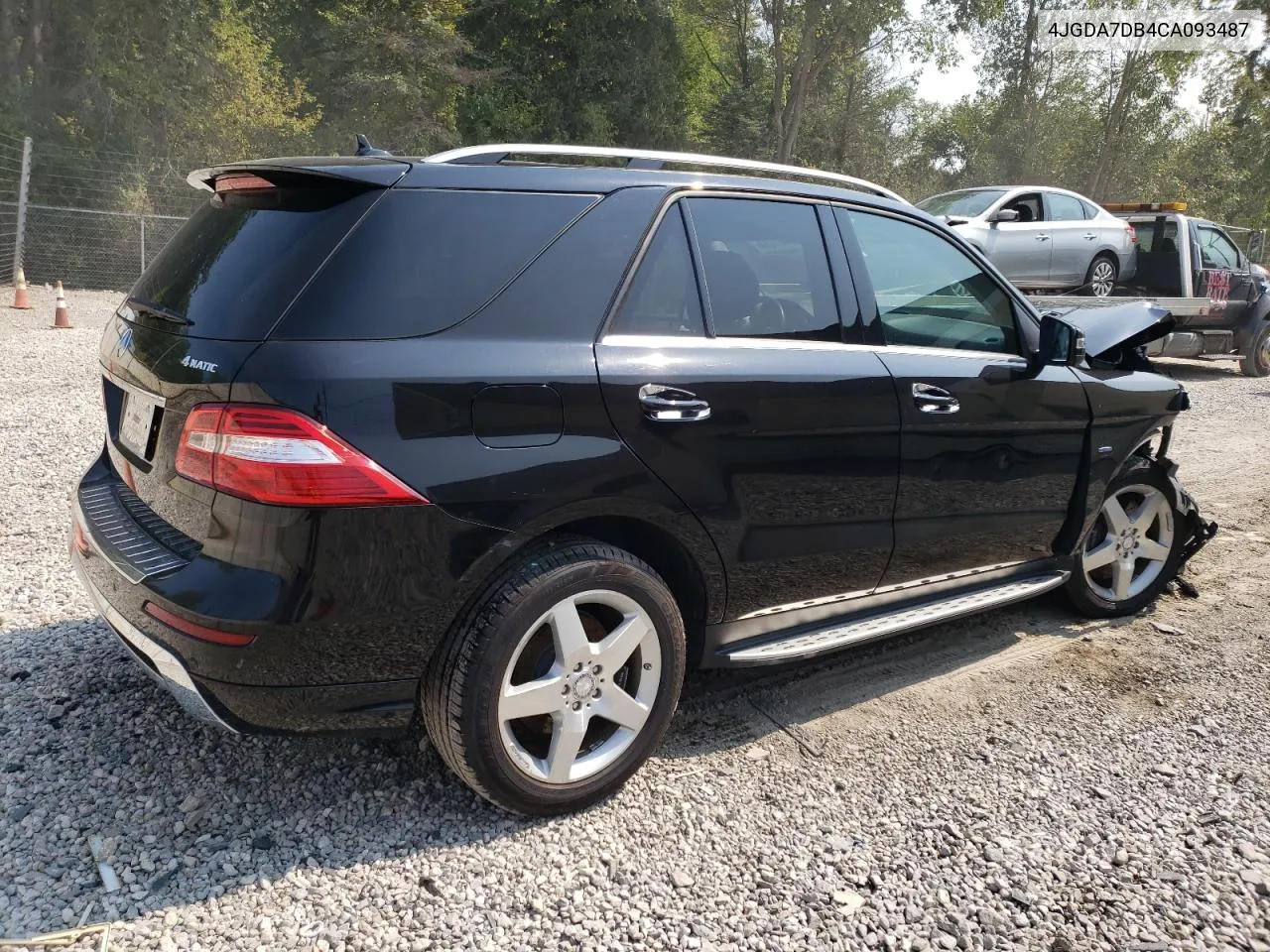 2012 Mercedes-Benz Ml 550 4Matic VIN: 4JGDA7DB4CA093487 Lot: 68401584