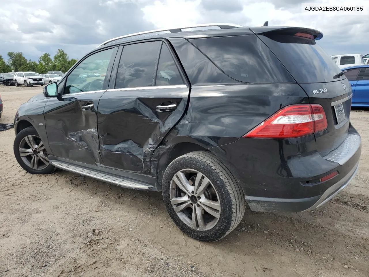 2012 Mercedes-Benz Ml 350 Bluetec VIN: 4JGDA2EB8CA060185 Lot: 68808124