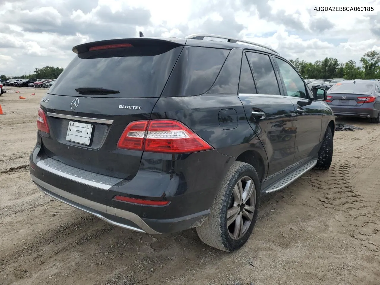 2012 Mercedes-Benz Ml 350 Bluetec VIN: 4JGDA2EB8CA060185 Lot: 68808124