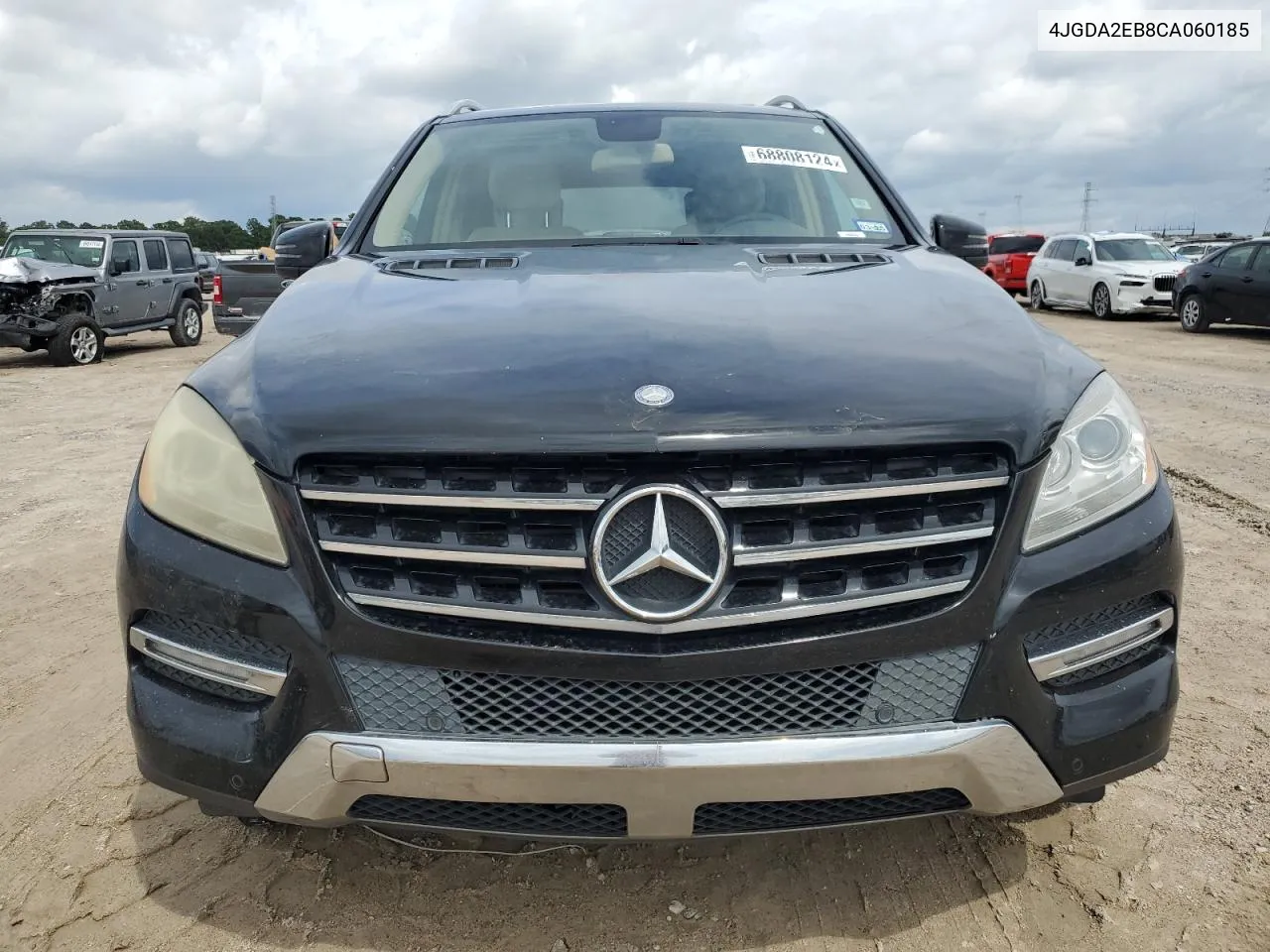 2012 Mercedes-Benz Ml 350 Bluetec VIN: 4JGDA2EB8CA060185 Lot: 68808124