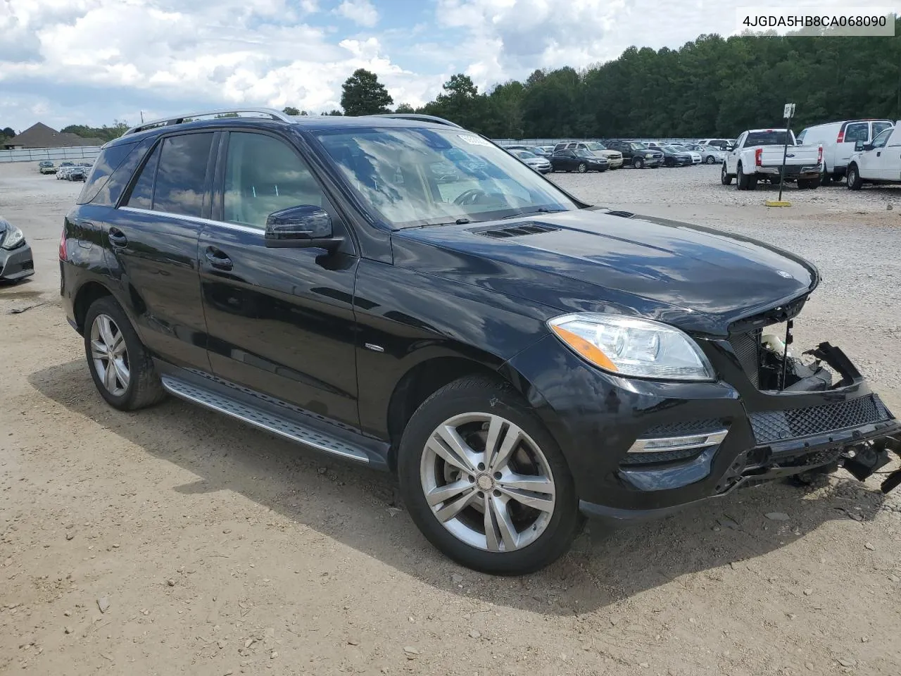 2012 Mercedes-Benz Ml 350 4Matic VIN: 4JGDA5HB8CA068090 Lot: 69336224