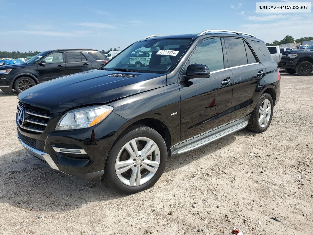 2012 Mercedes-Benz Ml 350 Bluetec VIN: 4JGDA2EB4CA033307 Lot: 70059124