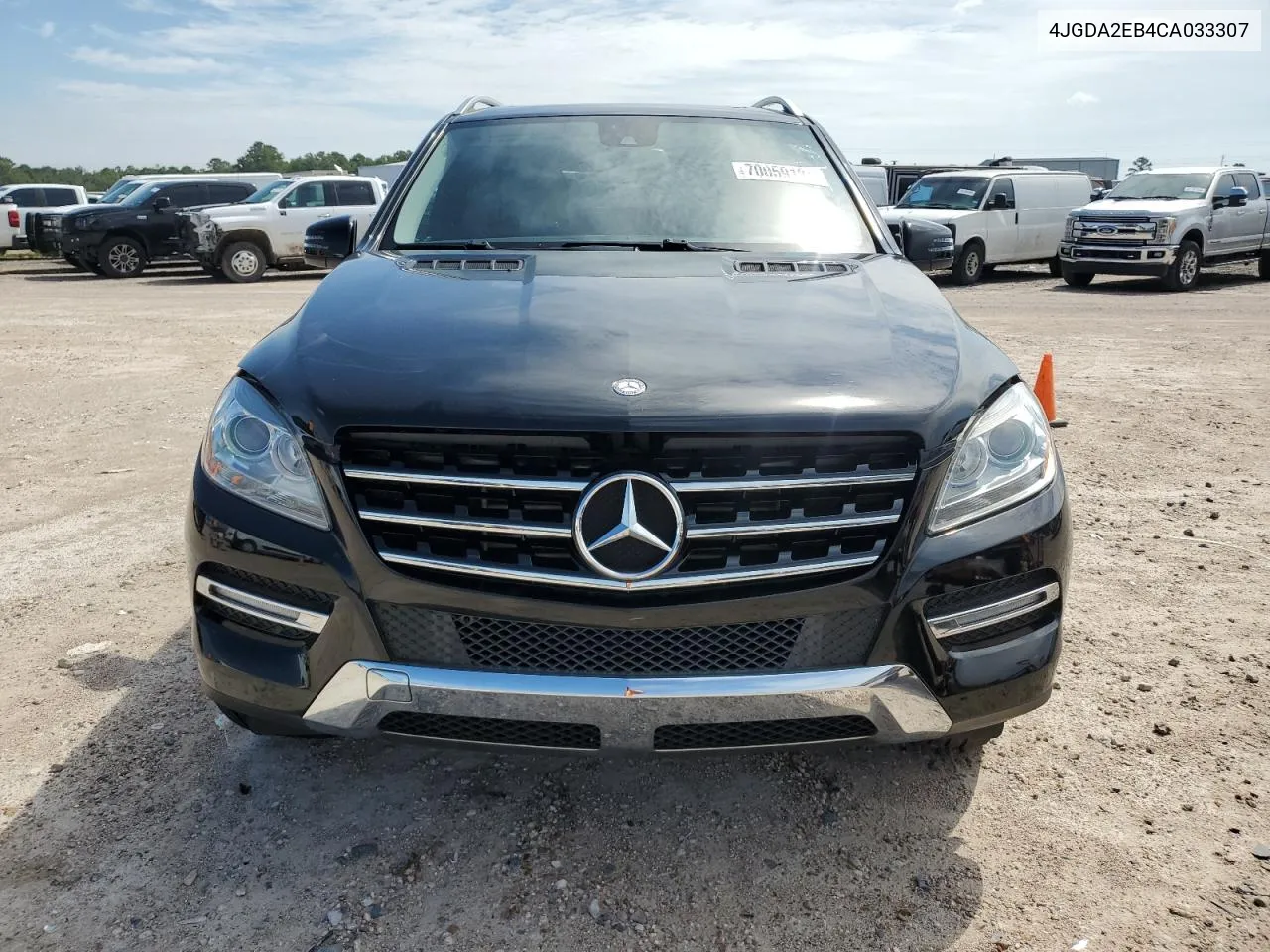 2012 Mercedes-Benz Ml 350 Bluetec VIN: 4JGDA2EB4CA033307 Lot: 70059124