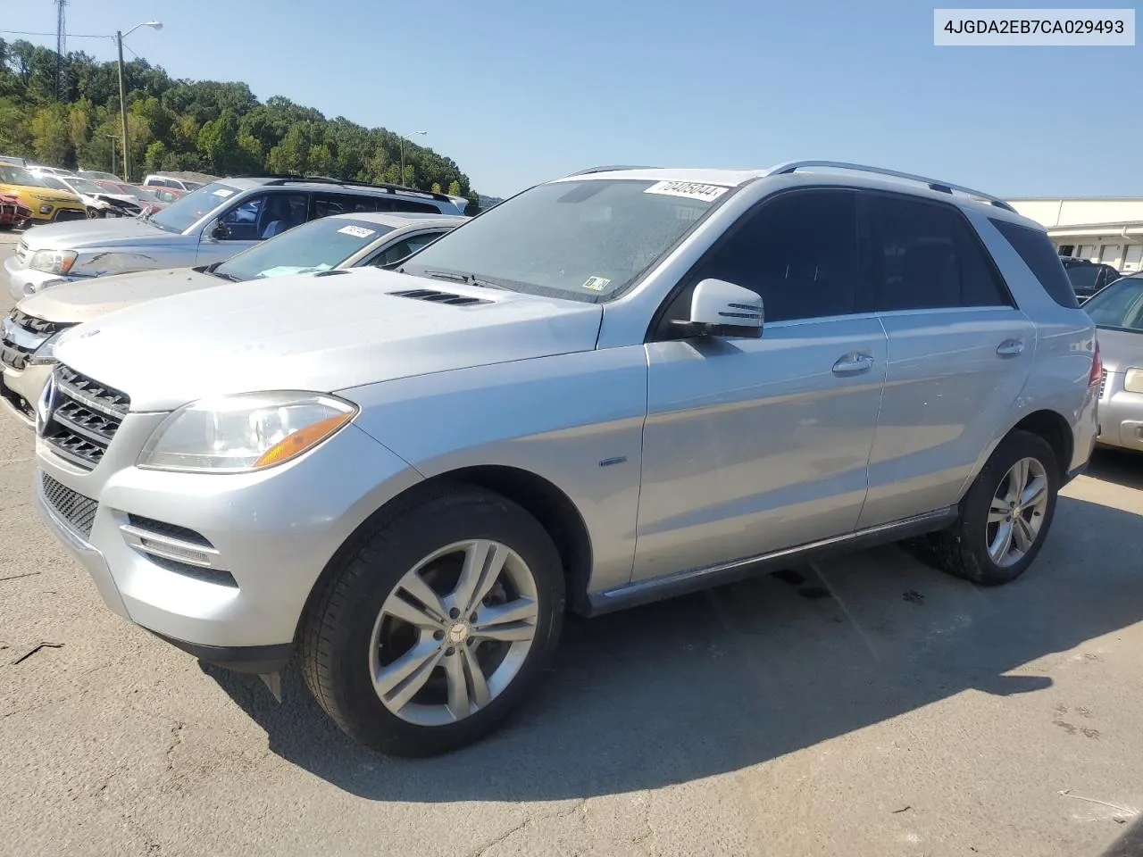 2012 Mercedes-Benz Ml 350 Bluetec VIN: 4JGDA2EB7CA029493 Lot: 70405044