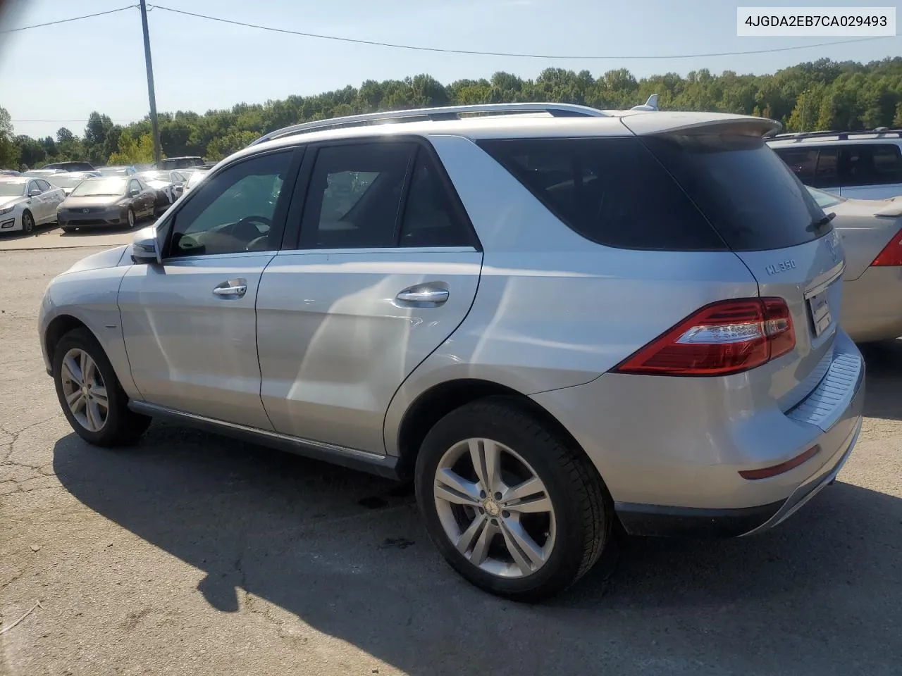 2012 Mercedes-Benz Ml 350 Bluetec VIN: 4JGDA2EB7CA029493 Lot: 70405044